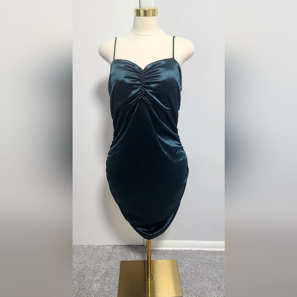 Fashion Nova 2XL Emerald Green Dress